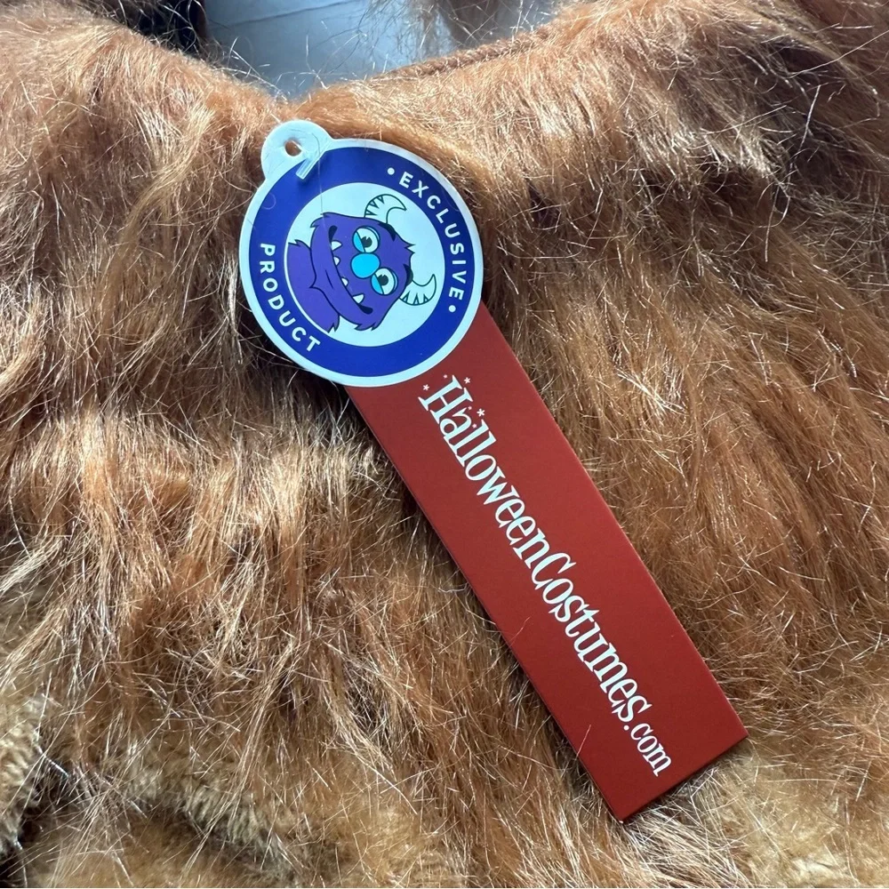 Cowardly Lion Wizard of Oz Boy Halloween Costume Realistic Mane Small 6-7 - Picture 15 of 16